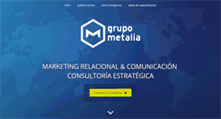Desktop Screenshot of grupometalia.com