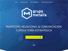 Tablet Screenshot of grupometalia.com
